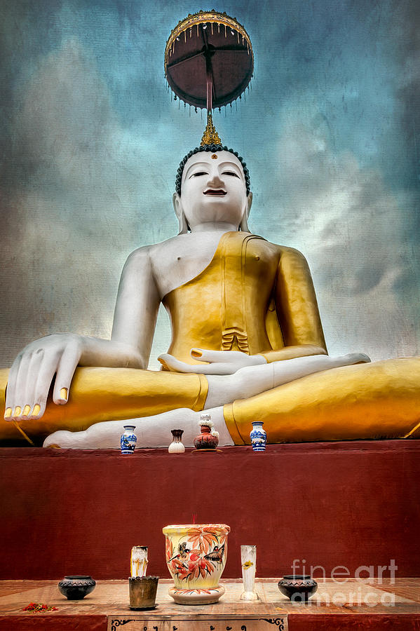 Architecture Photograph - Buddha Thailand by Adrian Evans