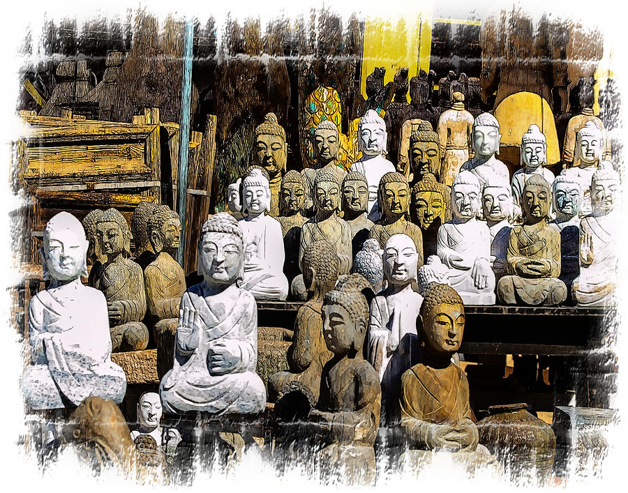 Buddha Variations Photograph by Constantine Gregory