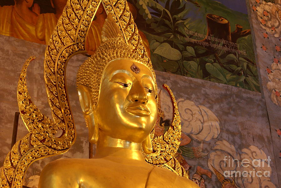 Buddha Photograph - Buddha Wat Phrathatchohae by Gregory Smith