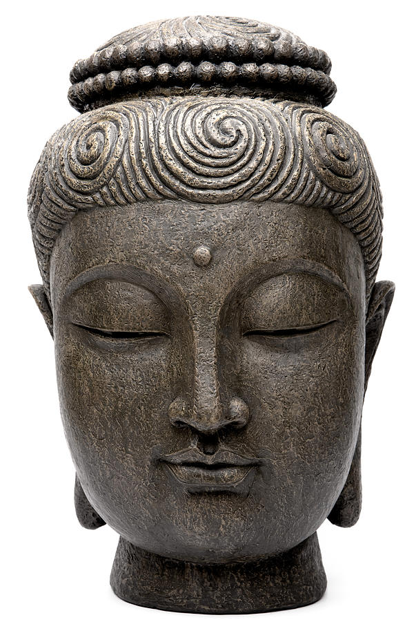 Buddhas head Photograph by Maodesign