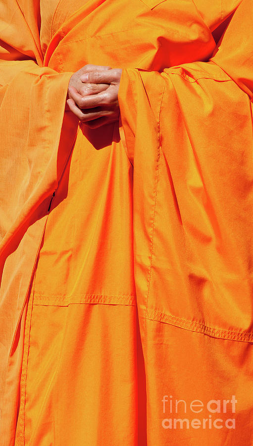 Buddhist Monk Photograph - Buddhist Monk 02 by Rick Piper Photography