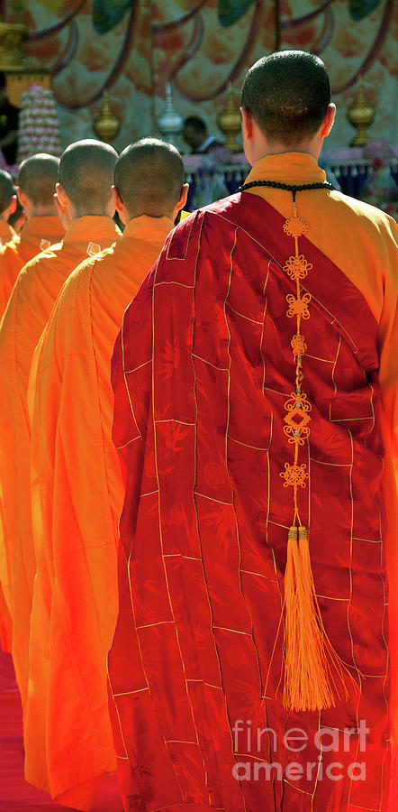 Buddhist Monks Photograph by Rick Piper Photography