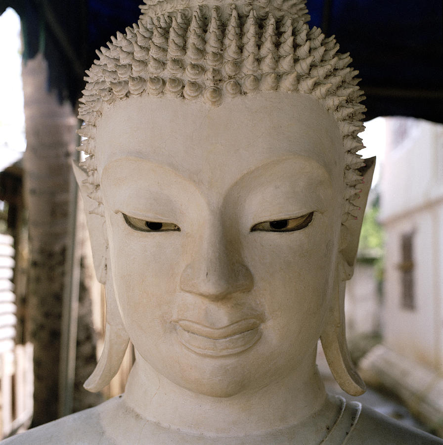 Buddhist Serenity In Laos Photograph by Shaun Higson