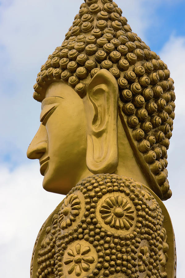 Buddhist Statue, Manila, Philippines Photograph by Keren Su - Pixels