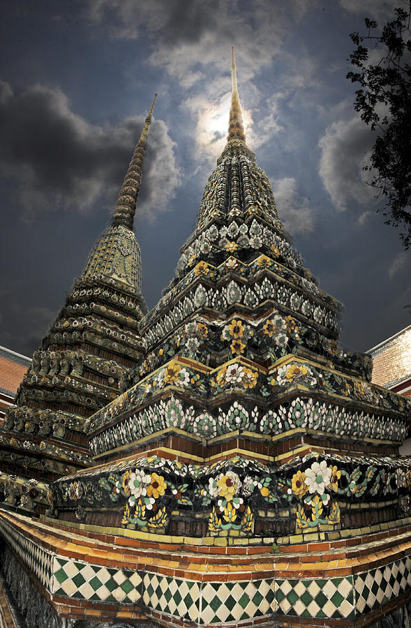 Buddhist temple in bangkok Thailand Buddhism Wat Po Photograph by Dray Van Beeck