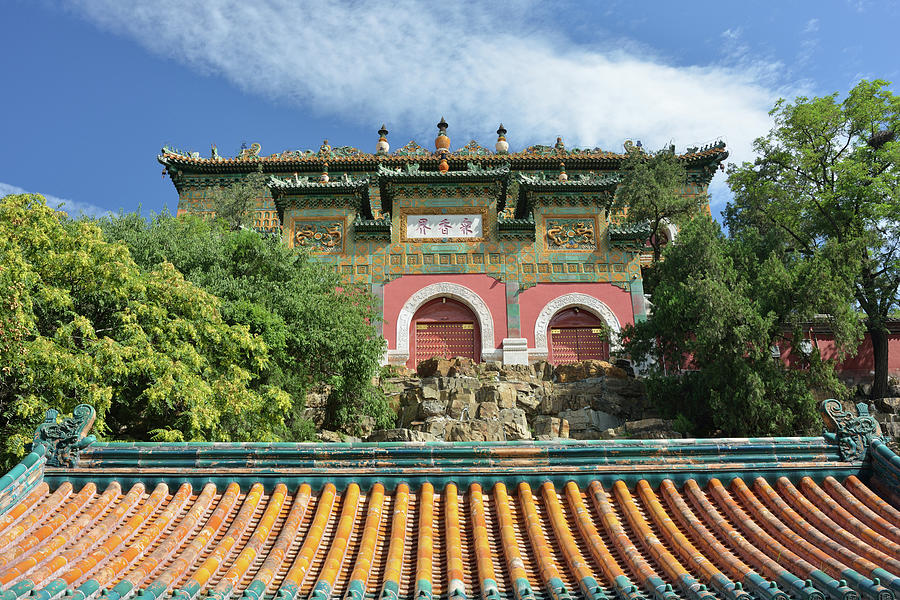 Buddhist Temple In Summer Palace Photograph by Aimin  Tang