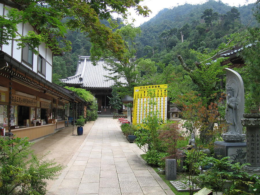 Buddhist Temple on Itsukushima Photograph by Katerina Naumenko - Pixels