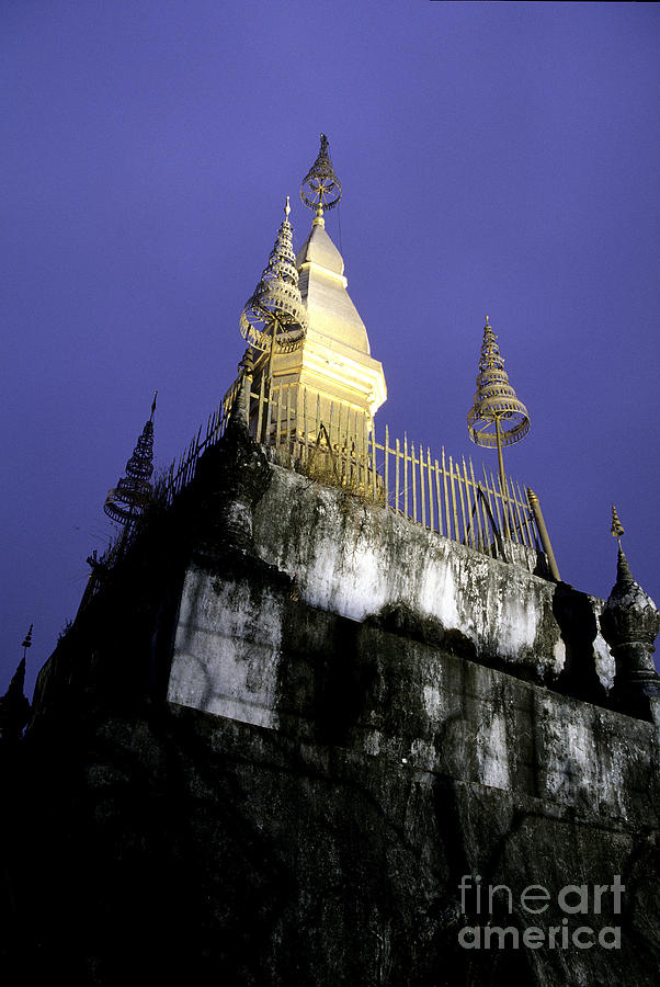 Buddhist Wat Laos Photograph by Ryan Fox