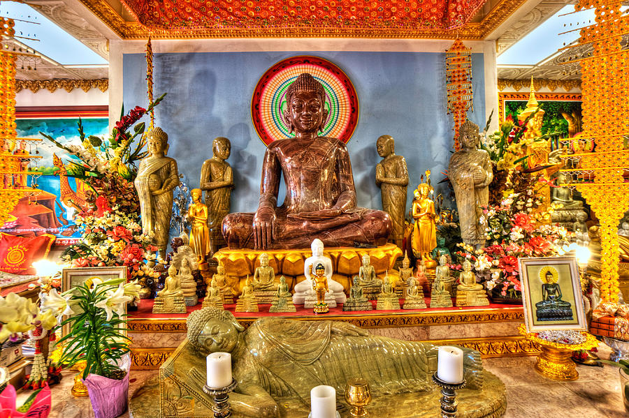 Buddist Prayer Candles Photograph by Amanda Stadther