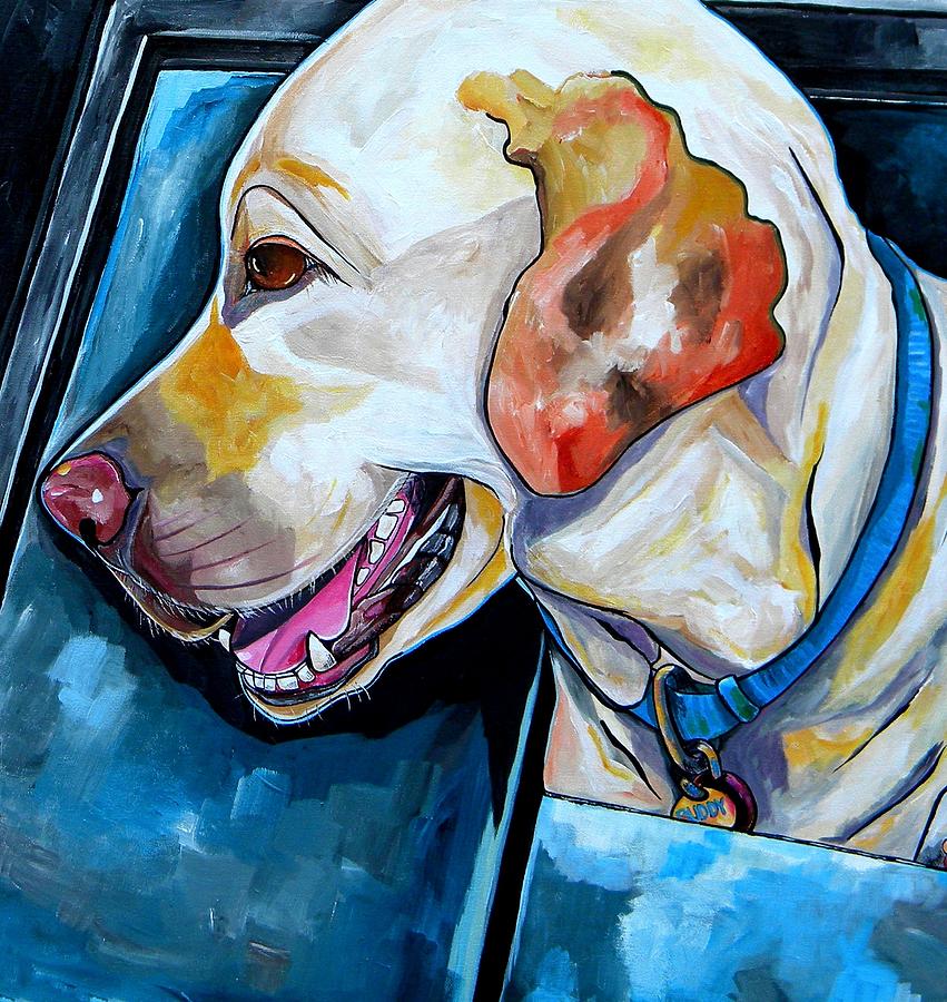 Buddy Painting by Patti Schermerhorn