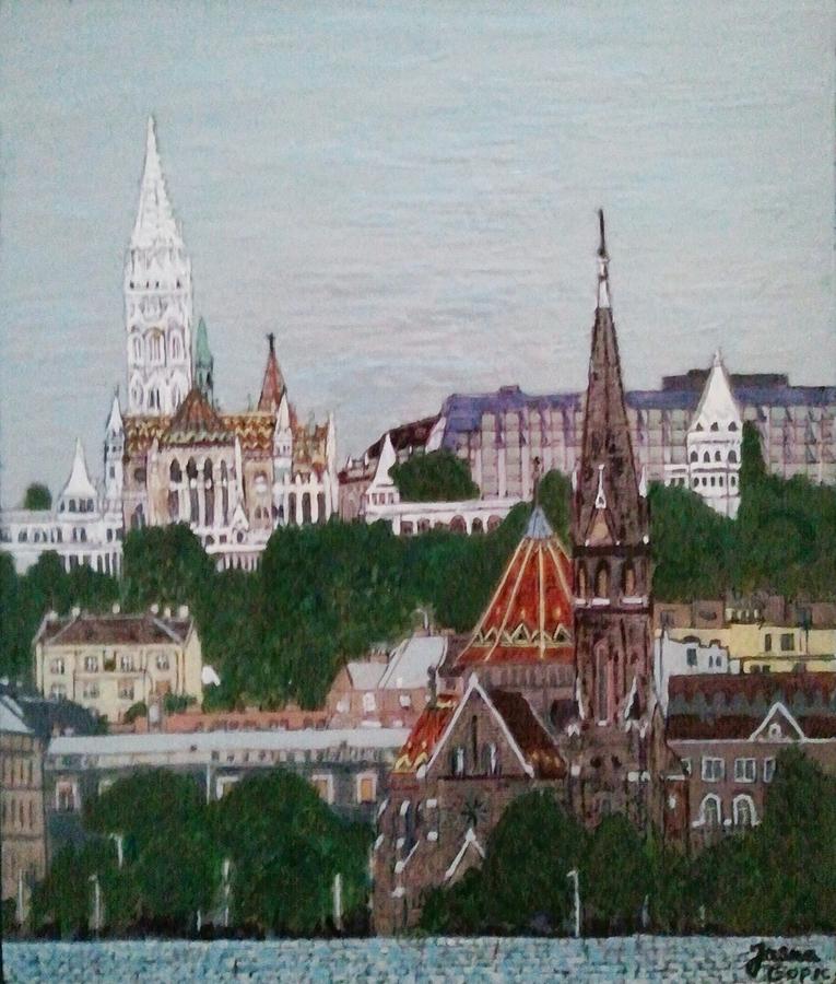 Budim Hungary Painting by Jasna Gopic