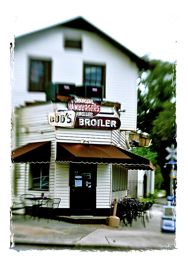 New Orleans Photograph - Buds Broiler - frame by Scott Pellegrin