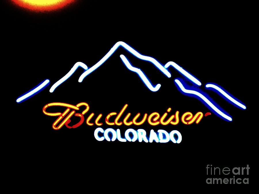 Budweiser in Colorado Photograph by Kelly Awad