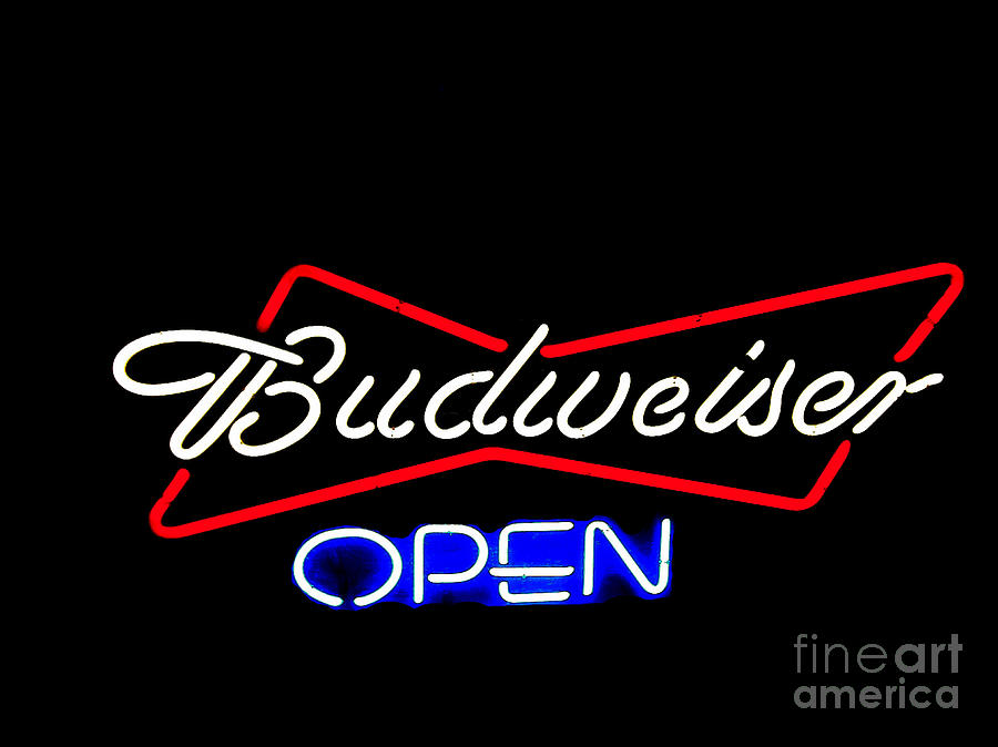 Budweiser Open Photograph by Kelly Awad