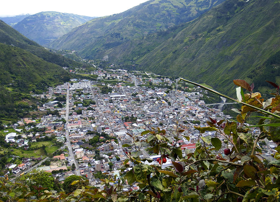 Mountain Photograph - Buenavista View Banos Ecuador by Kurt Van Wagner