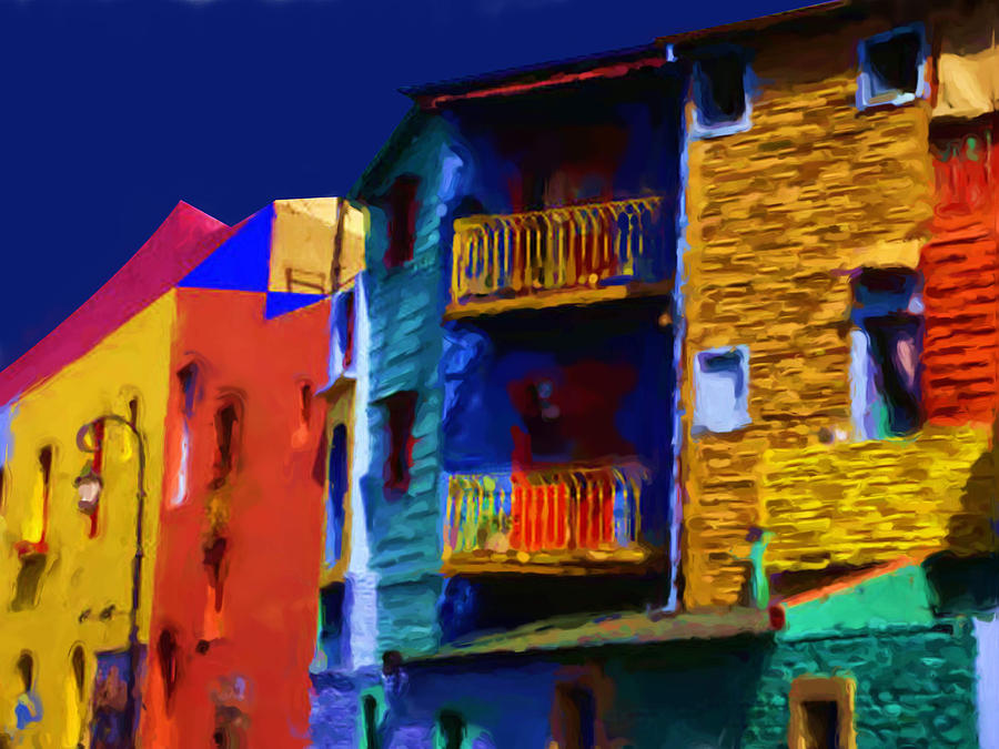 Buenos Aires Caminito Typical Street Atmonphere Painting Digital Art by Asbjorn Lonvig Buenos Aires Caminito Typical Street Atmonphere Painting Digital Art by Asbjorn Lonvig
