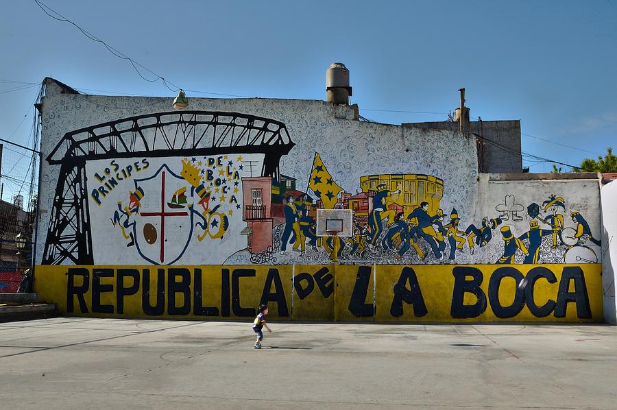 Buenos Aires Republica de la Boca Photograph by Steven Richman