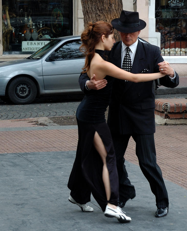 Buenos Aires Tango Dancers Photograph by Steven Richman