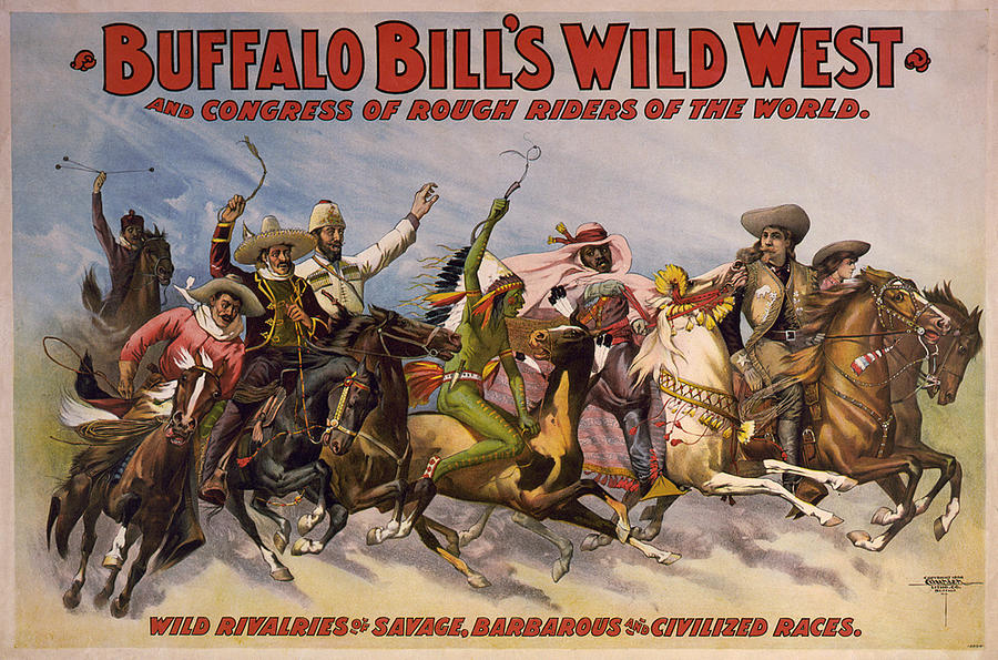 Buffalo Bill Poster, C1896 Painting by Granger Buffalo Bill Poster, C1896 Painting by Granger