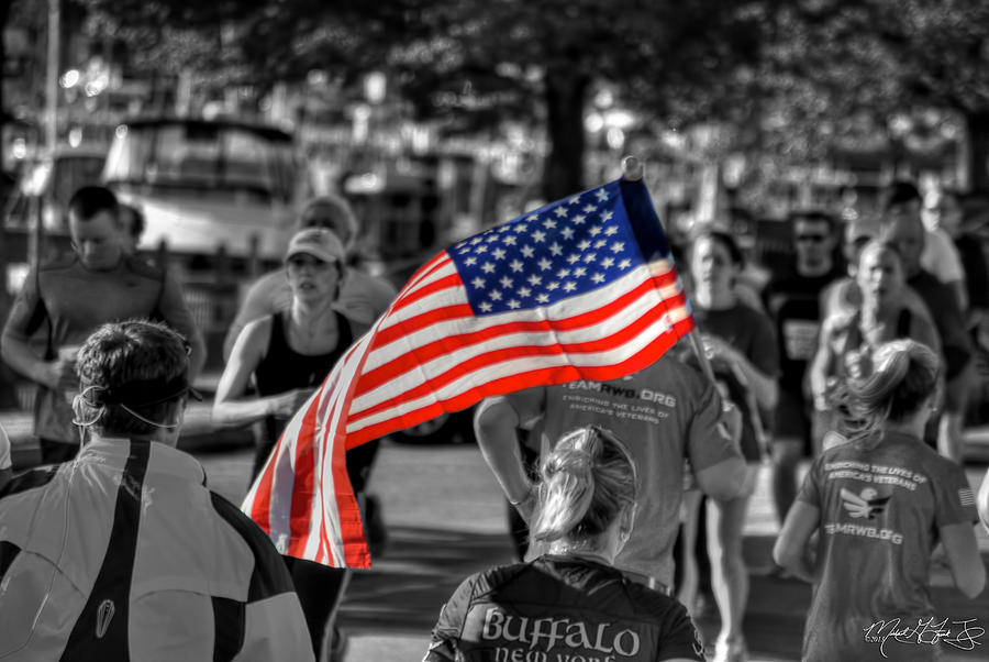 Buffalo Marathon 2013 RESPECT Photograph by Michael Frank Jr