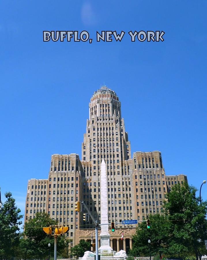 Buffalo New York City Hall Photograph by Michael Wickham - Fine Art America