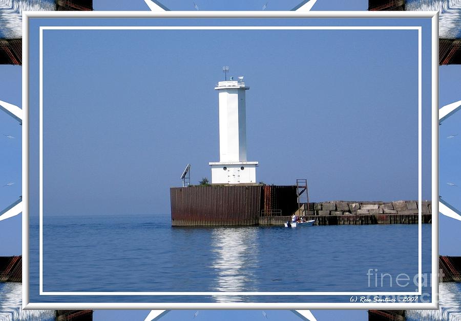 Buffalo New York Outer Breakwater Lighthouse Photograph by Rose Santuci-Sofranko
