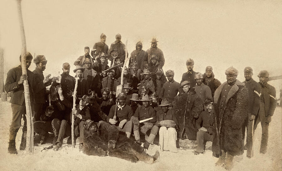 Buffalo Soldiers Photograph by Underwood Archives