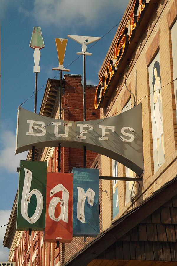Buffs Bar Forsyth Montana Photograph by Jeff Swan