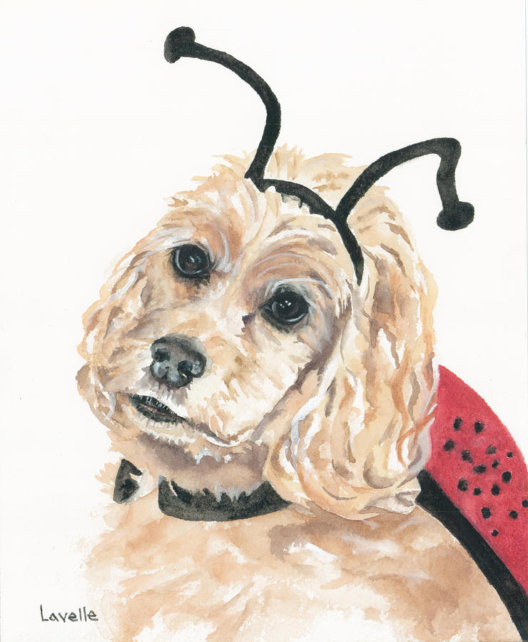 Animal Painting - Bug by Kimberly Lavelle