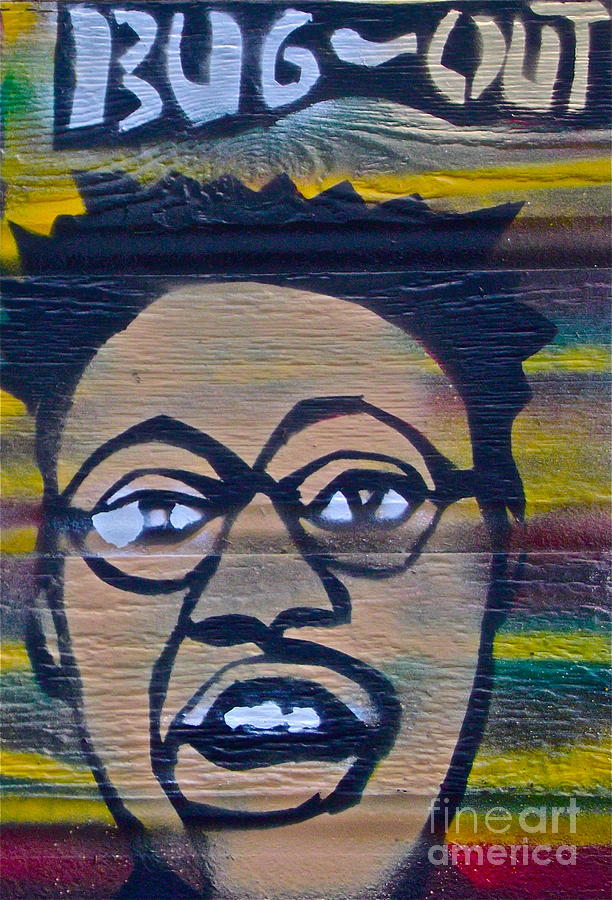 Denzel Washington Painting - Bug Out by Tony B Conscious