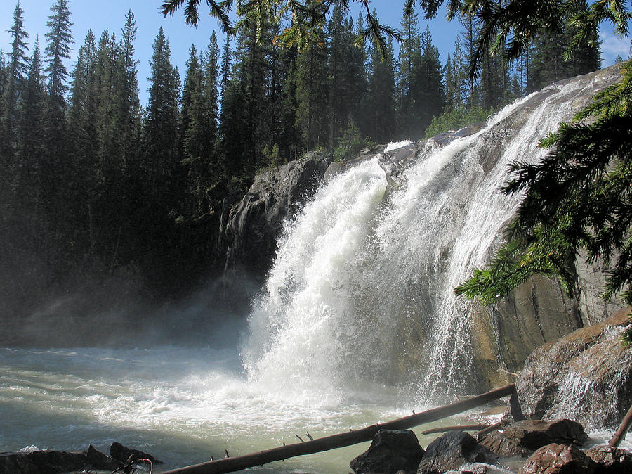 Bugaboo Falls Photograph by Gerry Bates