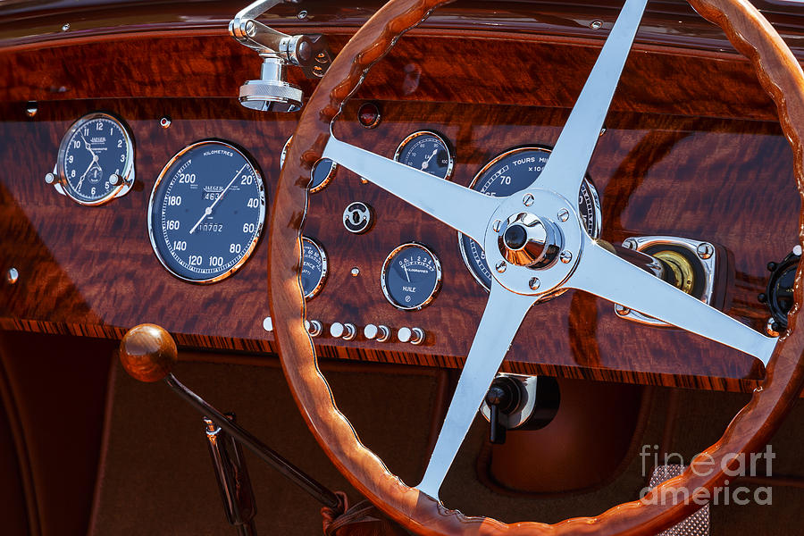 Bugatti Dash Photograph by Dennis Hedberg