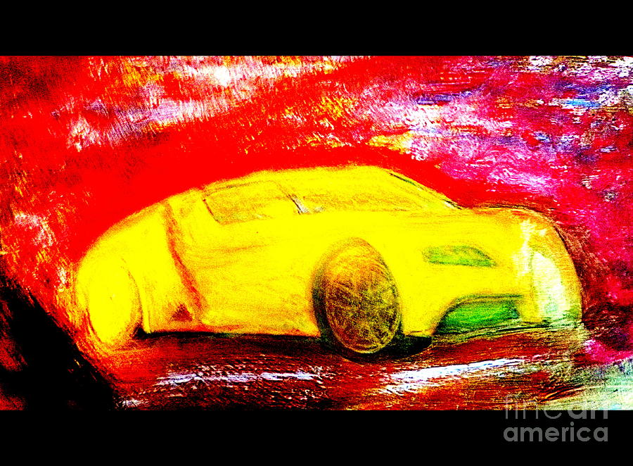 Bugatti Super Sport 2 Painting by Richard W Linford
