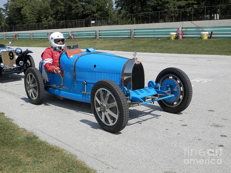 Bugatti Type 35 Racer Photograph by Neil Zimmerman