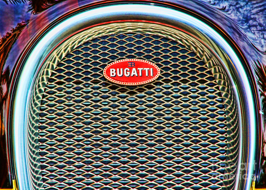 Bugatti Veyron by Diana Sainz Photograph by Diana Raquel Sainz