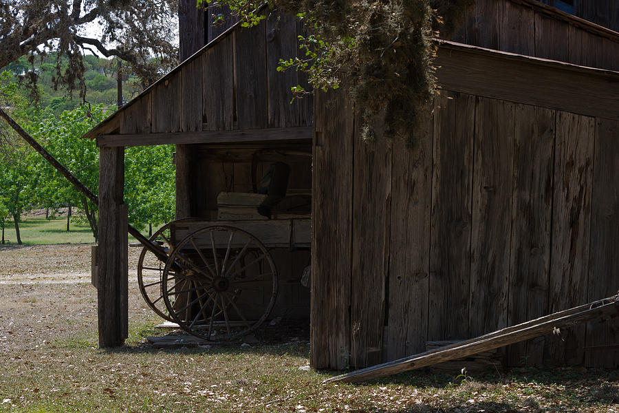 Buggy and Barn Photograph by Ed Gleichman