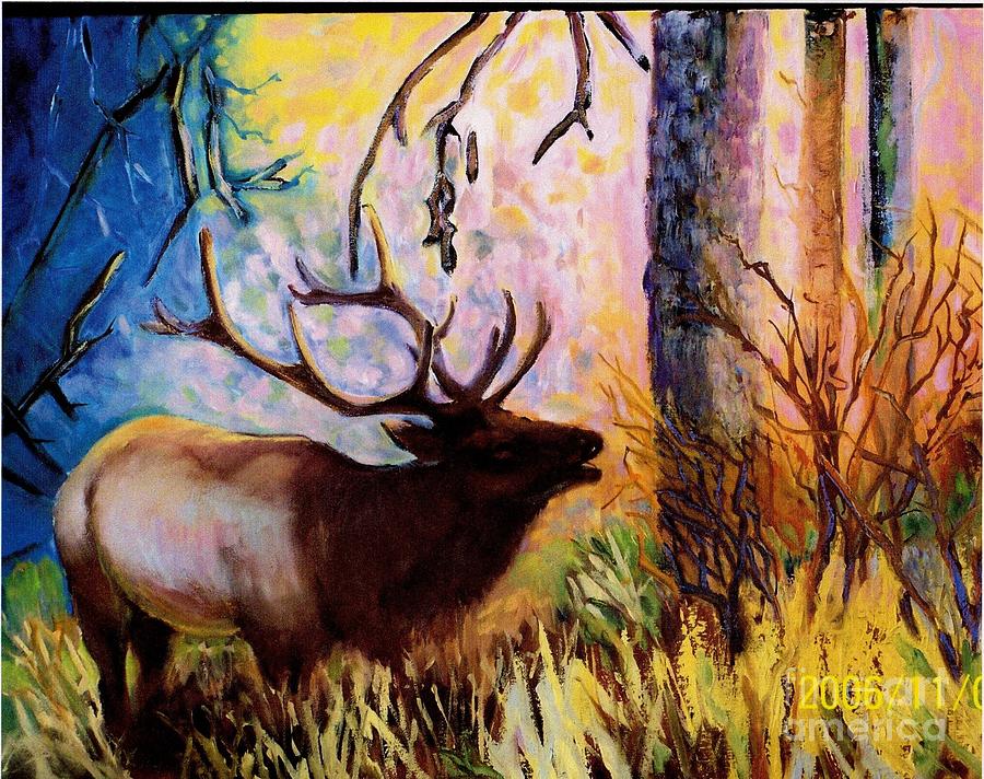 Bugle Echo  Painting by Patricia Amen