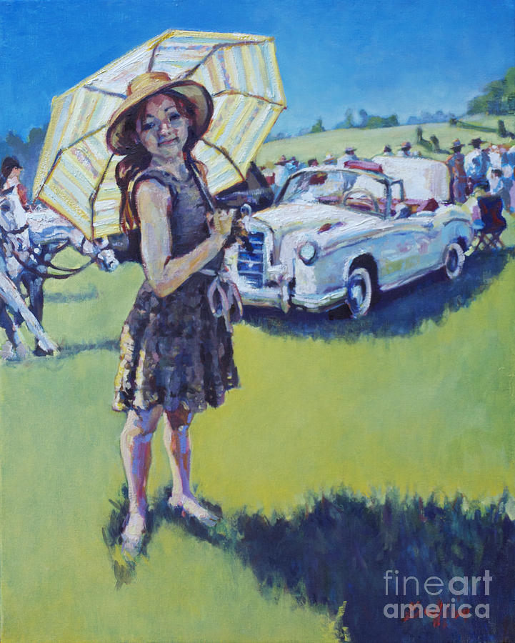 Bugsy Painting by Patricia A Griffin