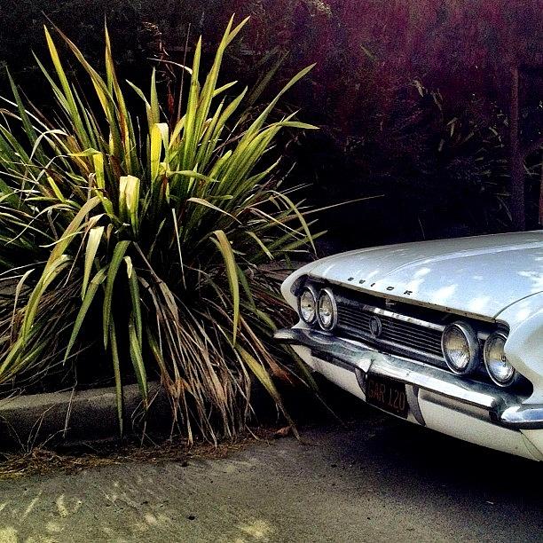 Vintage Photograph - #buick #auto #losangeles #la #cityscape by Lauren Dsf
