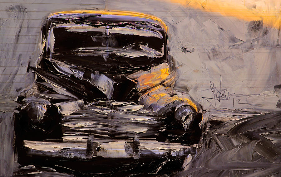 Buick Eight Digital Art by Jim Vance