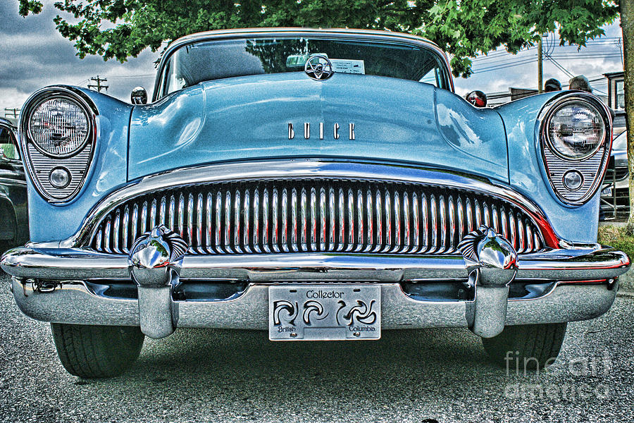 Buick Grills-HDR Photograph by Randy Harris