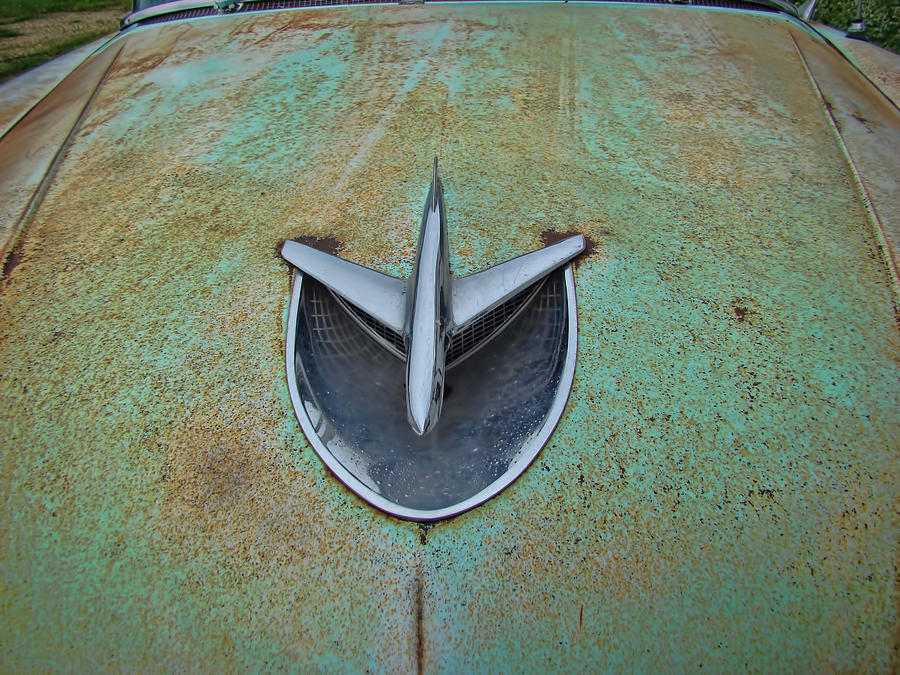 Buick Hood Ornament 2 Photograph by Cathy Anderson