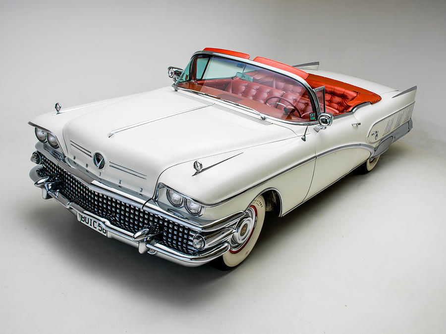 Buick Limited Convertible 1958 Photograph by Gianfranco Weiss