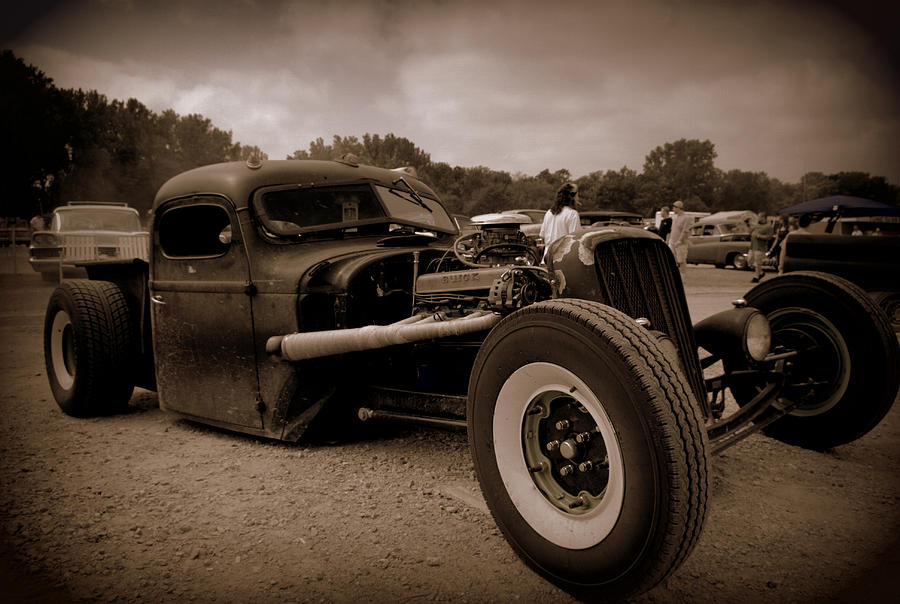 Buick Powered Rat Rod Pickup Truck Photograph by Tim McCullough