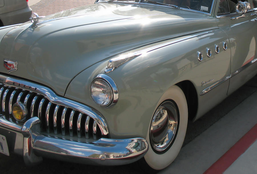 Vintage Photograph - Buick Roadmaster by Connie Fox