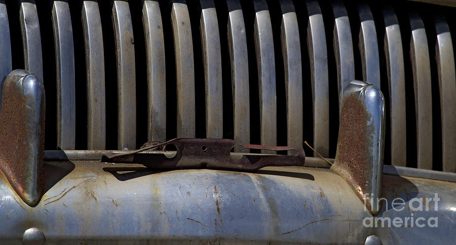 Buick Teeth   #3833 Photograph by J L Woody Wooden