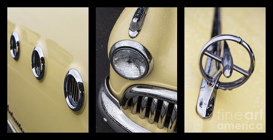 Buick Triptych Photograph by Dennis Hedberg