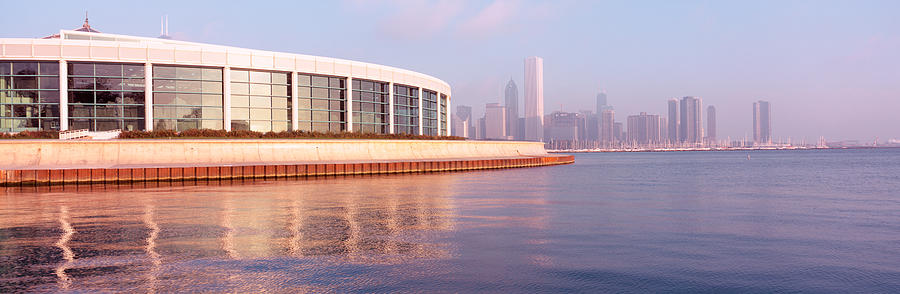 Building Structure Near The Lake, Shedd Photograph by Panoramic Images