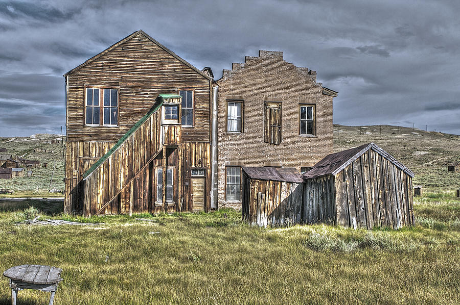 Buildings at Bodie Photograph by SC Heffner