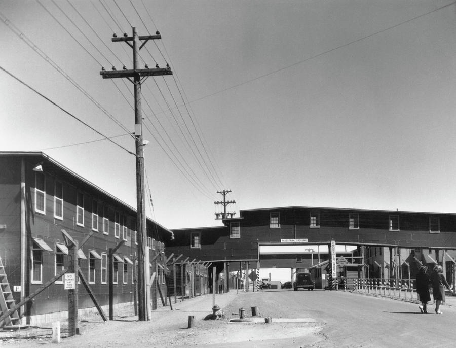 Buildings At Los Alamos Laboratory In World War 2 Photograph by Los Alamos National Laboratory/science Photo Library